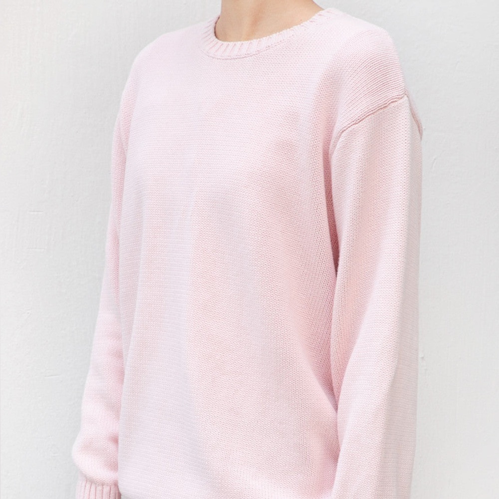 Brandy Melville NWOT Brianna Sweater Pink - Picture 3 of 4
